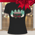 Merry and Bright Retro Christmas Crewneck T-Shirt-Unisex